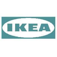 Logo IKEA in türkisem Farbton